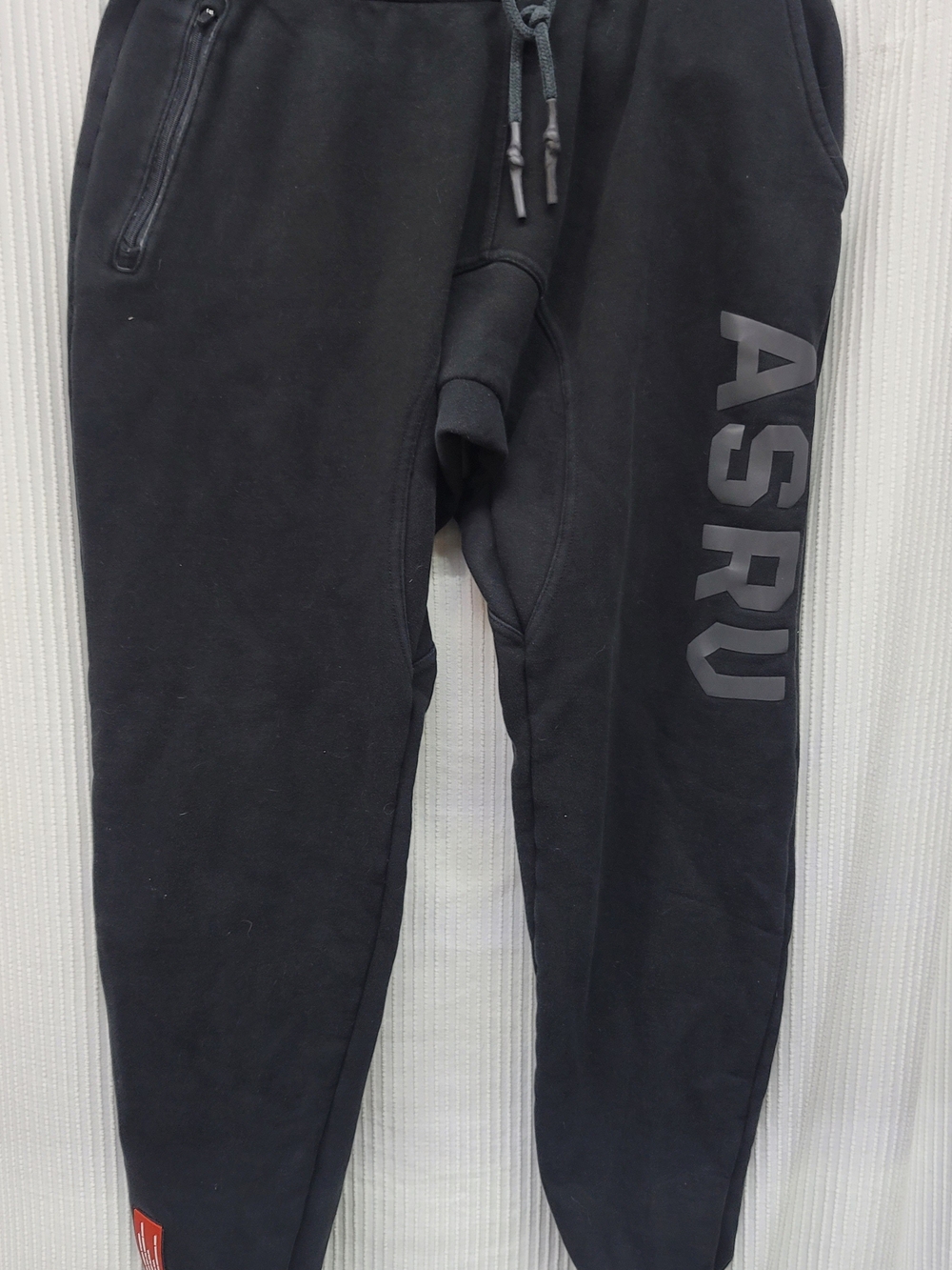 ASRV Black Jogger Sweatpants